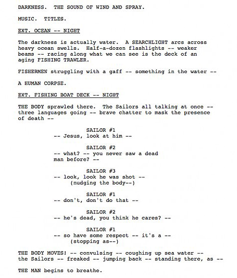 4 Tips On Writing The Opening Scenes Of Your Action Screenplay