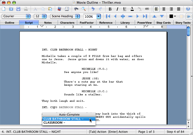 How to write a movie script?