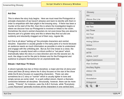 A Glossary Of Screenwriting Terms & Filmmaking Definitions